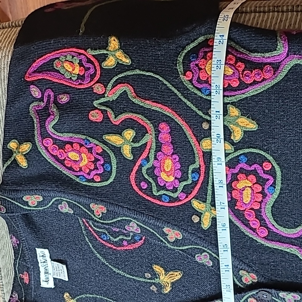 Jacque & KoKo Embroidered Cardigan - Picture 8 of 10
